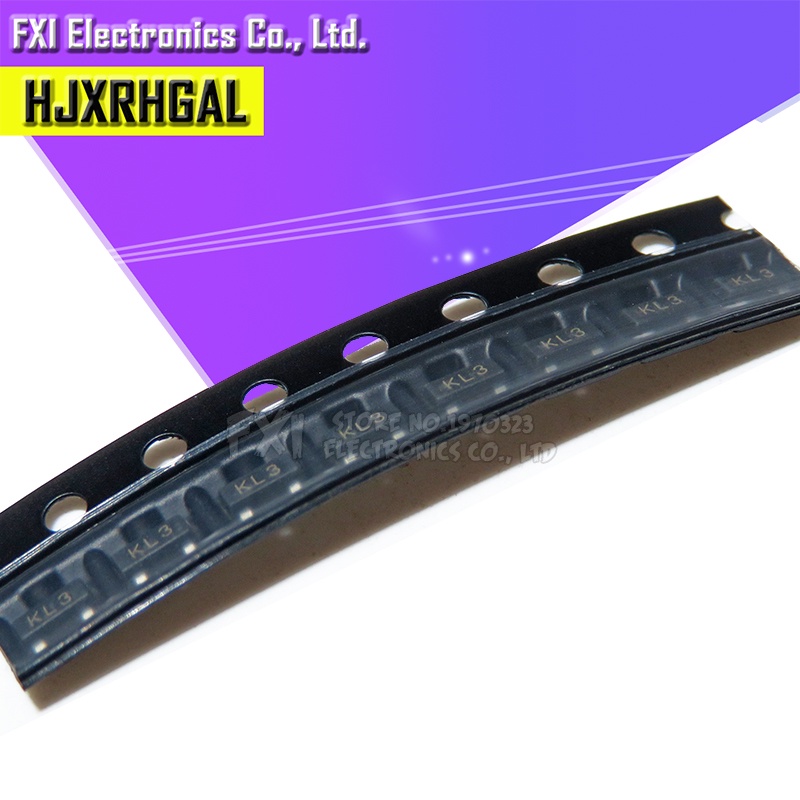 100pcs schottky diode bat54c sot-23 kl3 diode bat54 surfact mount schottky barrier new original integrated circuit