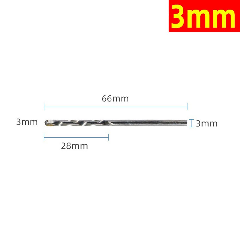 Toolstar 1Pcs 3-16mm Multifunctional Carbide Drill Bit For Ceramic Tile Wood Metal Concrete