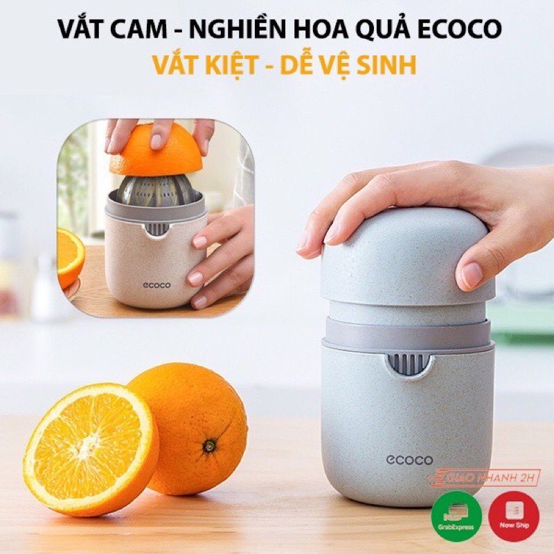Dụng cụ vắt cam ép hoa quả chất liệ lúa mạch cao cấp ECOCO E1703