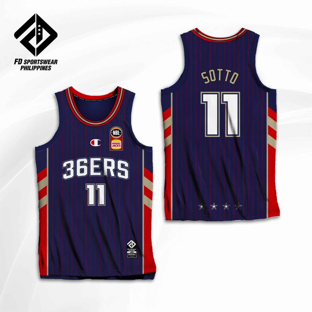 KAI SOTTO Adelaide 36ers NBL Full Sublimation Jersey