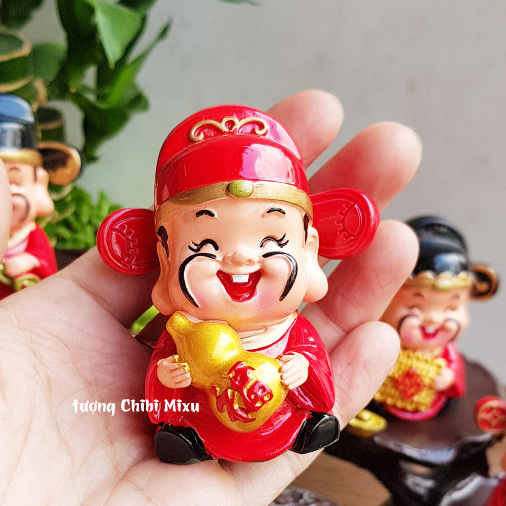 Bộ 05 tượng chibi Ngũ Phúc mẫu mới size 7cm
