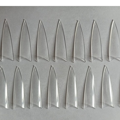 Túi Móng giả, móng nối nhọn dài, móng trong (600pcs/ túi) các cỡ