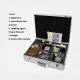 Handheld Ultrasonic Flow Meter Portable Clamp-on Flow Measurement Device Non-invasive Digital Ultrasonic Flowmeter with Display. 