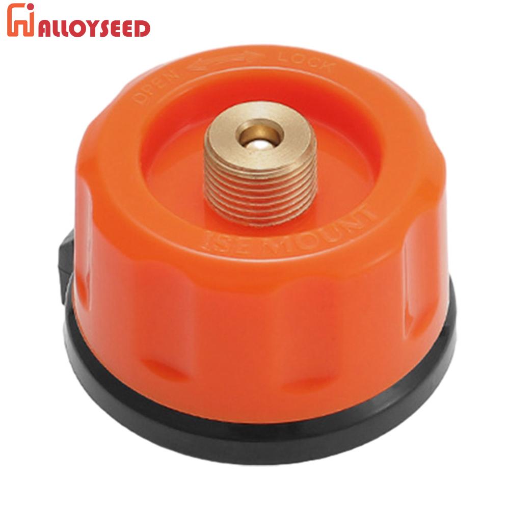 Cassette Furnace Gas Tank Converter Transfer Valve Gas Tank Conversion Head Stove Accessories Outdoor Camping Gear