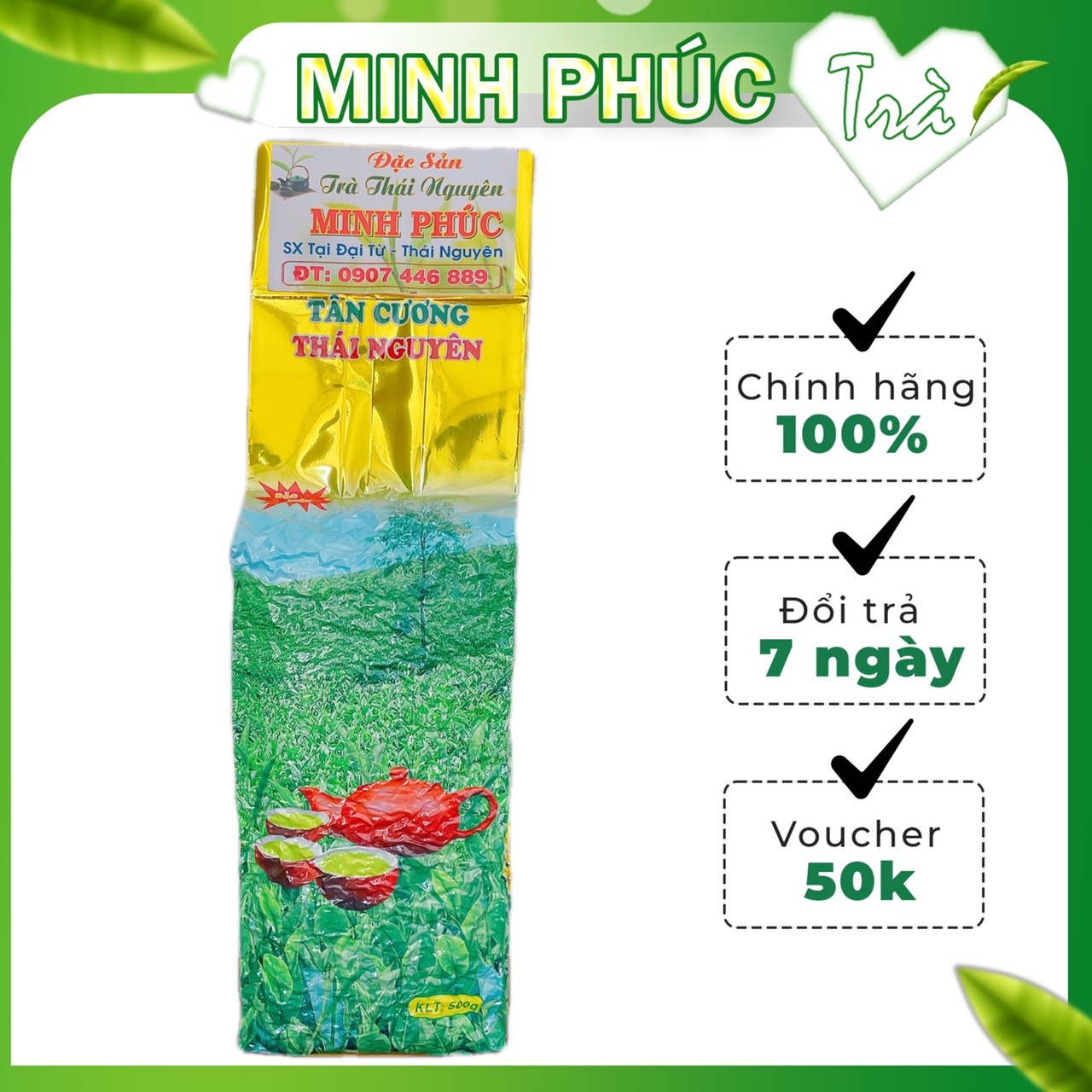 [TRÀ BĂC] 1KG TRÀ THÁI NGUYÊN SỐ 3