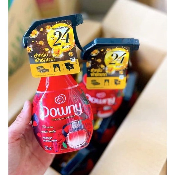 Xịt thơm quần áo, vải hương nước hoa downy 370ml thái