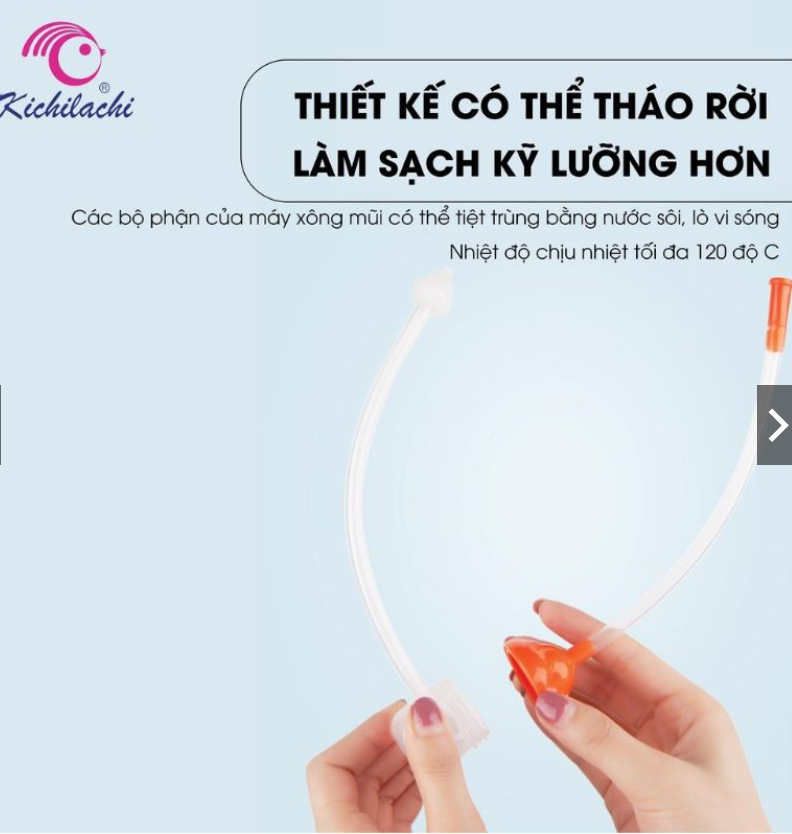 Hút mũi cong kichilachi đầu silicon mềm
