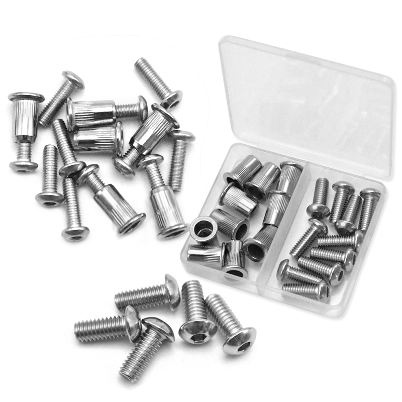 304%20Stainless%20Steel%20Pop%20Rivet%20Nuts%20Kit,%20Flat%20Rivnuts%20with%20Bolts%20&%20Screws%20-%20Assortment%20Kit%208-32,%2010-24,%201/4-20,%205/16-18%20-%20Image%206