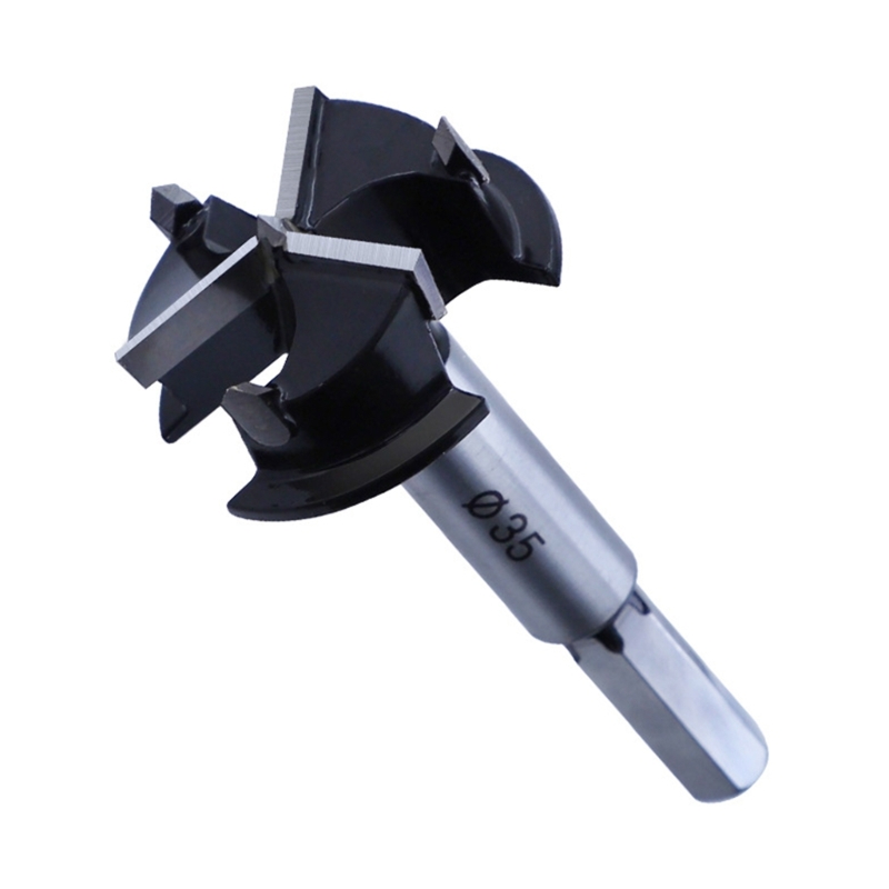 【Limited edition】 Forstner Drill Bit 3 Flutes Carbide Forstner Tip ...