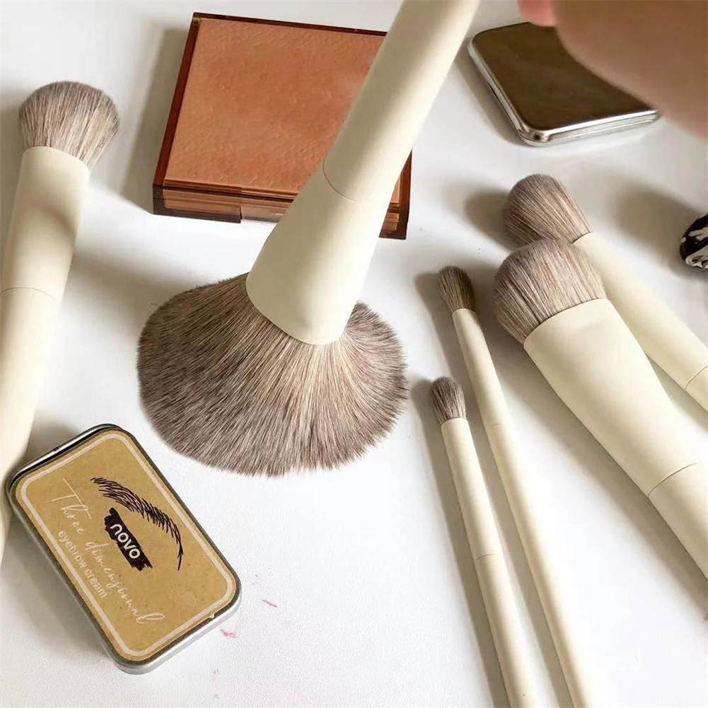 Makeup Brushes Soft Bristles Powder Effortless Blending Blush Concealer Brush Set Soft Flawless Application Blush Luxurious#10* makeup brush