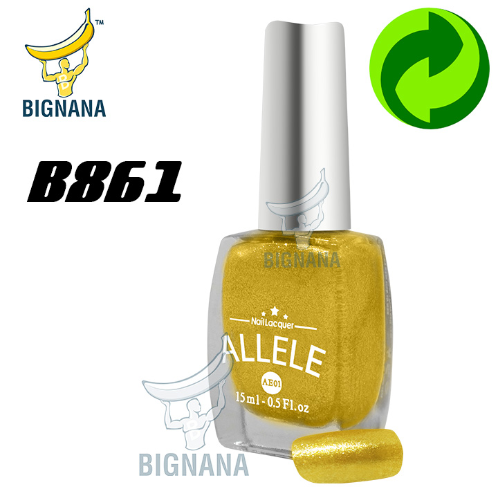 Các Tông Màu Nhũ, Bạc To Sang Trọng, Đỏ Vàng Trắng Da, Sơn Móng Tay Allele Chai 15ml Gam Màu Đẹp