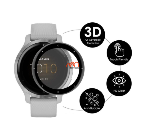 Kính Cường Lực Dẻo Full Màn Hình Garmin Vivoactive 4s