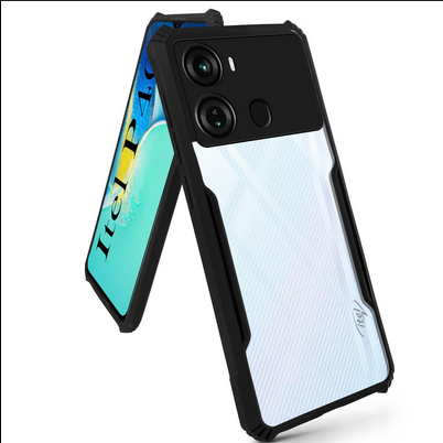 Compatible With Itel P40 Mobile Xunddu Transparent Case ReinCompatible Withced Corner With Shock-Proof Bumper Full Air Protection Phone Back Cover