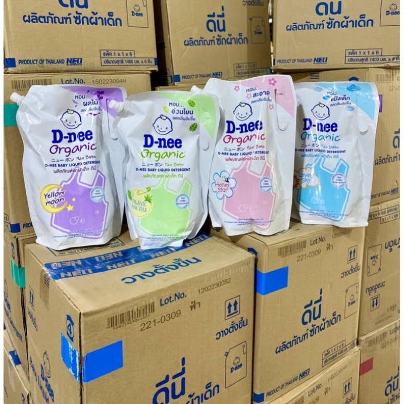 Nước giặt Dnee túi tem Đại Thịnh 550ml