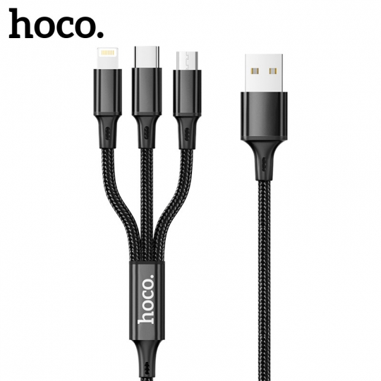 Cáp Sạc Hoco CX3 3in1