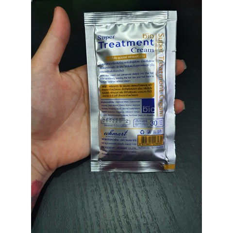 Ủ tóc gói Bio Super Treatment MÀU XANH Thái Lan