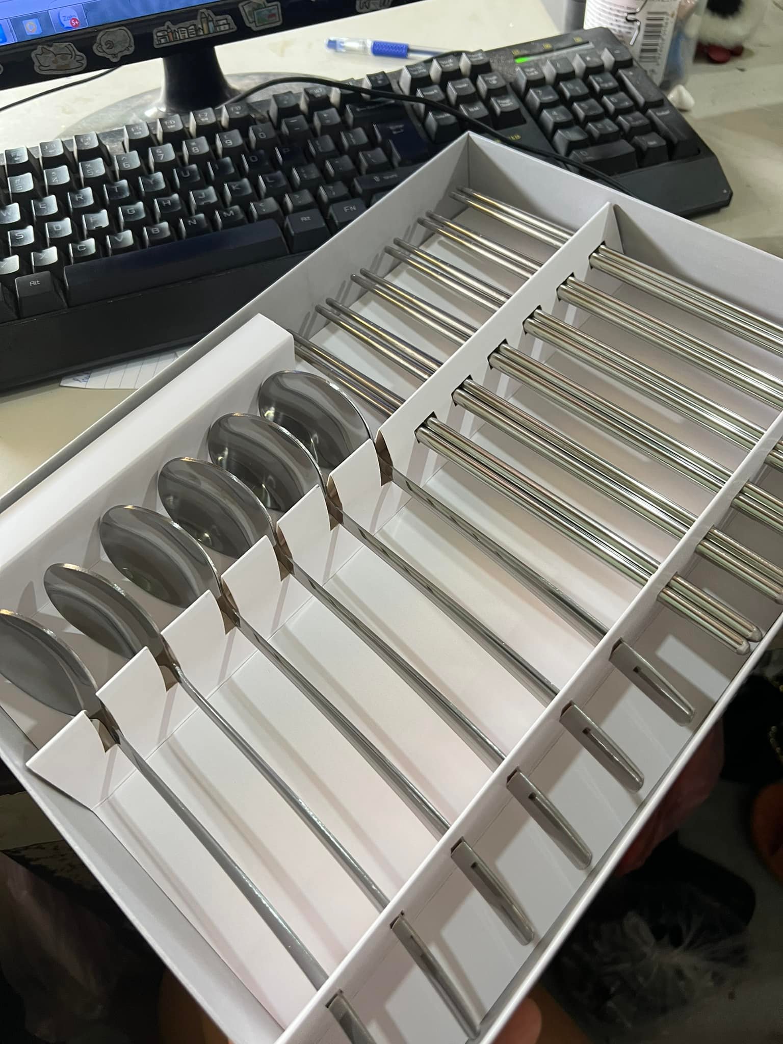 BỘ 6 THÌA + 6 ĐŨA BẠC SANG CHẢNH WMF SIÊU ĐẸP