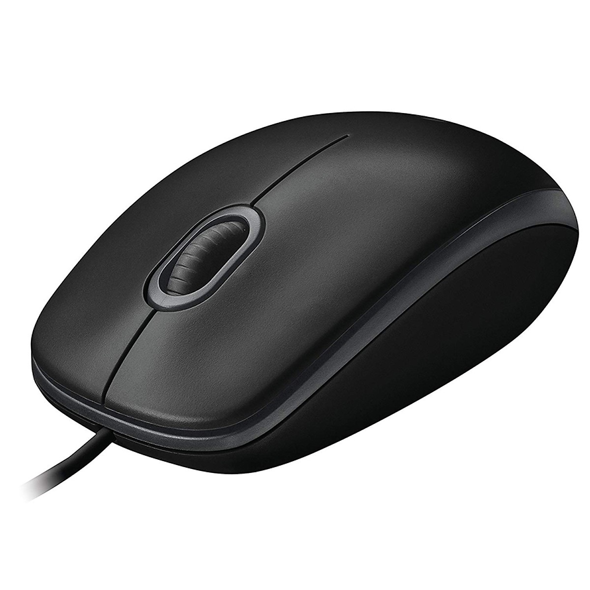 Chuột vi tính có dây Logitech B100 - Hàng Chính Hãng
