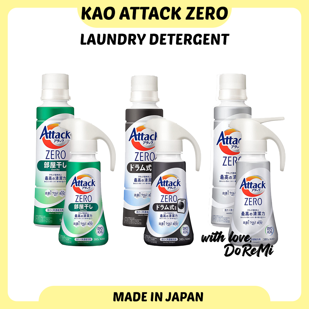KAO Attack Zero Concentrated Liquid Detergent | Lazada Singapore
