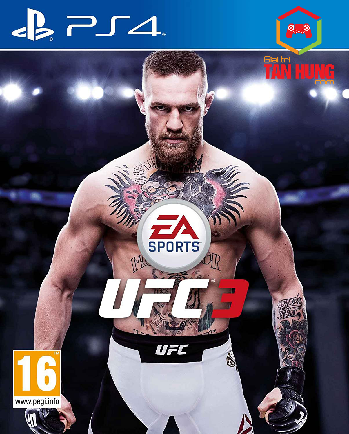 Đĩa game ps4 ea sports ufc 3