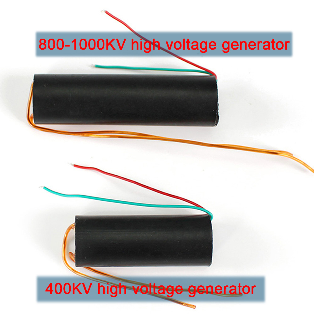 1pc High Voltage Generator High Voltage Module 3-6V 400KV1000KV Voltage Inverter Transformer Boost Module Pulse Arc Generator Module