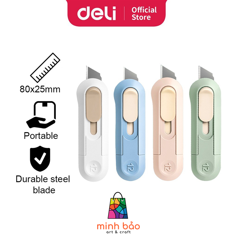 DAO RỌC GIẤY MINI 25MM DELI NUSIGN NS065