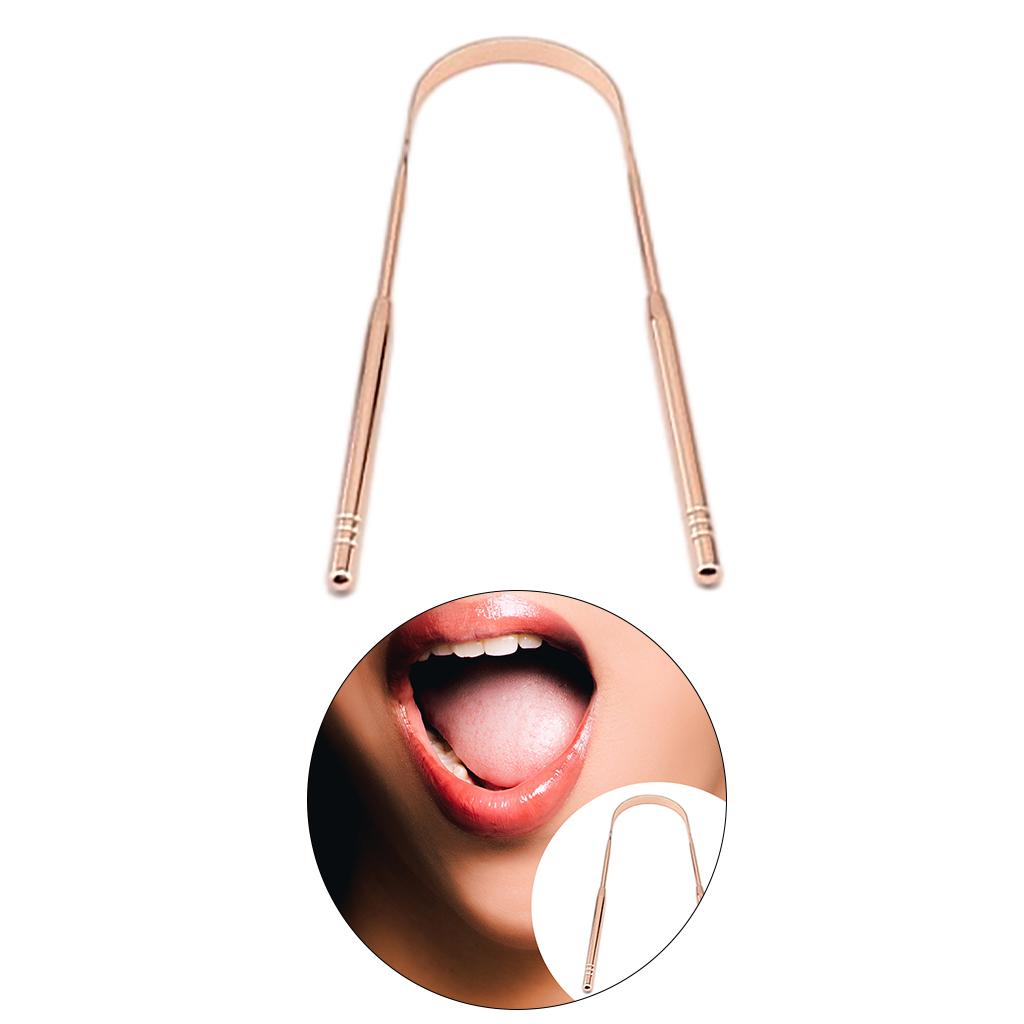 CCClever CCCleverTongue Scraper Metal Scraper Reusable Tongue Cleaner U Shape Scraper