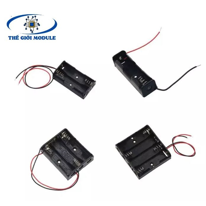Đế pin aa - không nắp