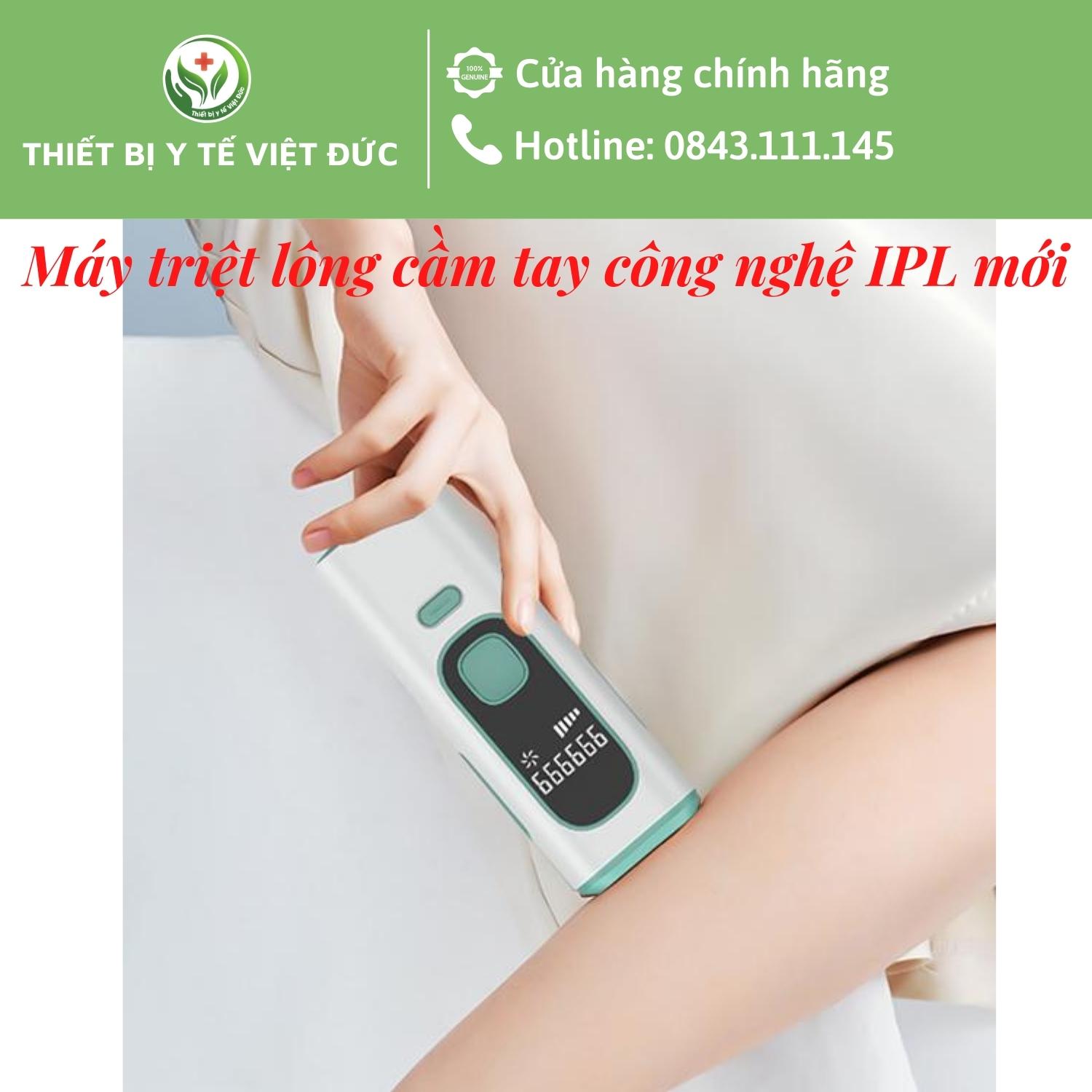 ♥️ Máy Triệt Lông Cầm Tay Cá Nhân Cao Cấp
