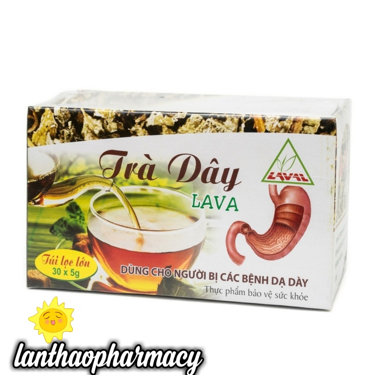 Trà dây LAVA túi lọc hộp 30 gói chính hãng
