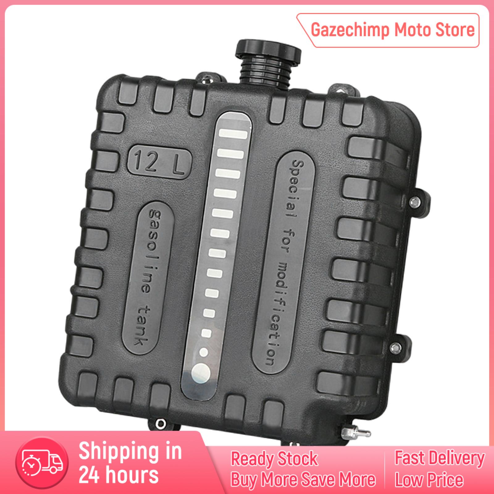 Gazechimp Fuel Tank 12 L Portable with Cap for Household Truck Camper