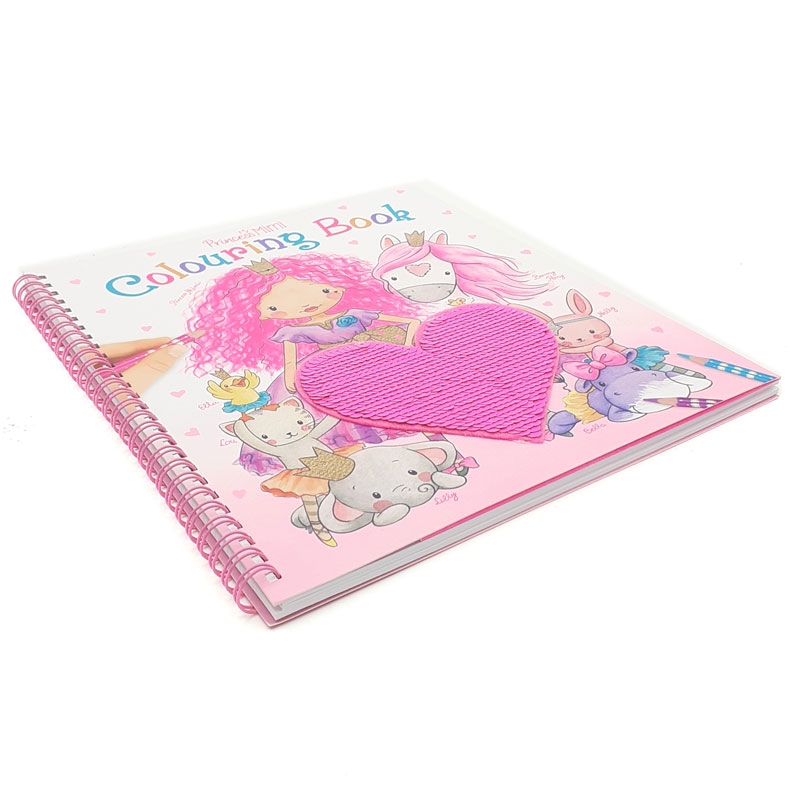 Vở thiết kế thời trang Princess Mimi sticker Book with Sequin