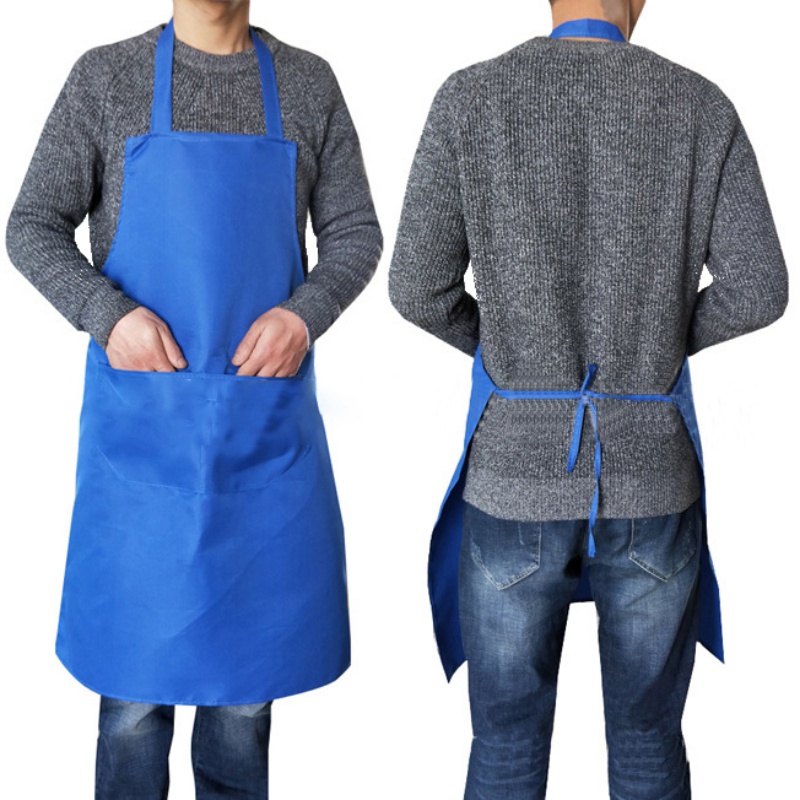 Apron Waterproof Keep the Clothes Sleeveless Universal Apron With ...