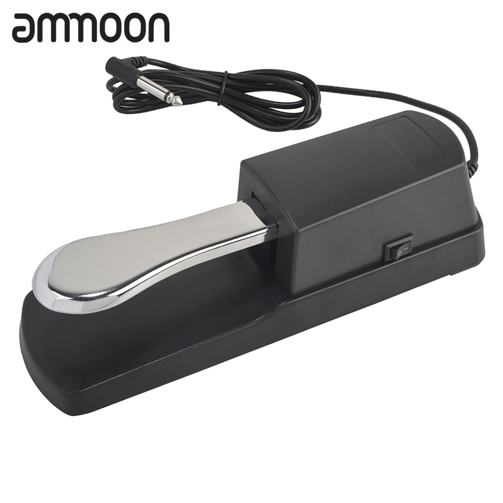 Piano Keyboard Sustain Damper Pedal for Casio Yamaha Roland Electric Piano Electronic Organ