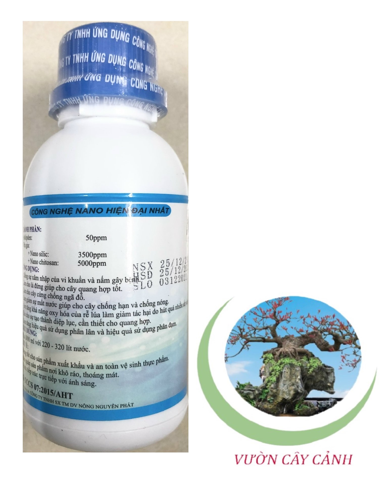 Phân Bón Nano Silic (Si) AHT - #361A# 100ml