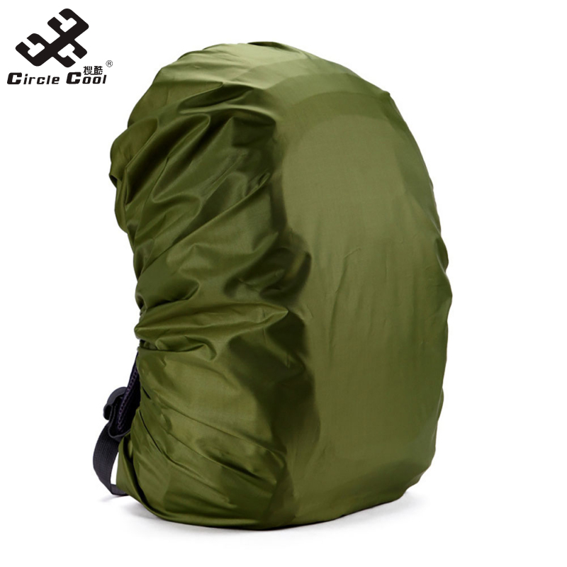 Circle Cool 25-80l Backpack Rain Cover 3-layers Waterproof Tear-resistant Adjustable Buckle Outdoor Climbing Bag Cover