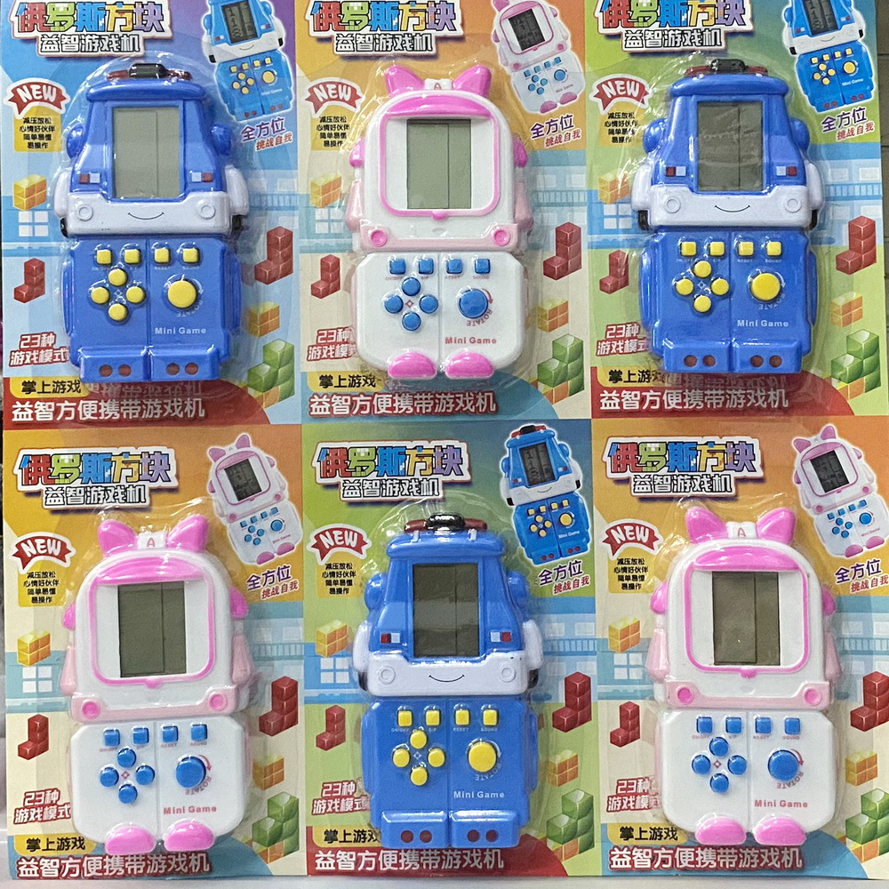 Máy chơi game xếp gạch cầm tay