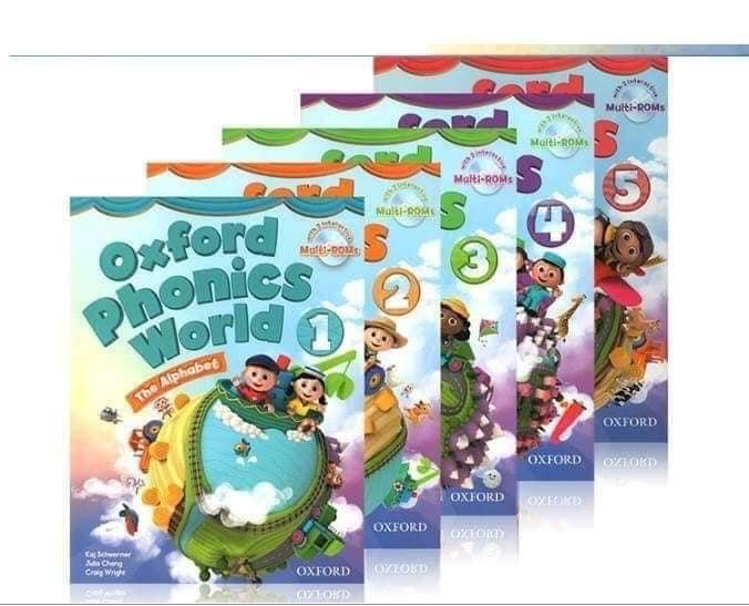 [NHẬP KHẨU] OXFORD PHONIC WORD 10 CUỐN 5 LEVEL