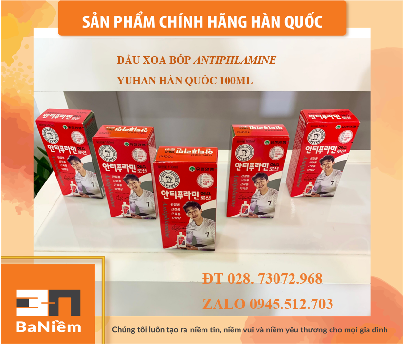 DẦU XOA BÓP YUHAN HÀN QUỐC 100ML
