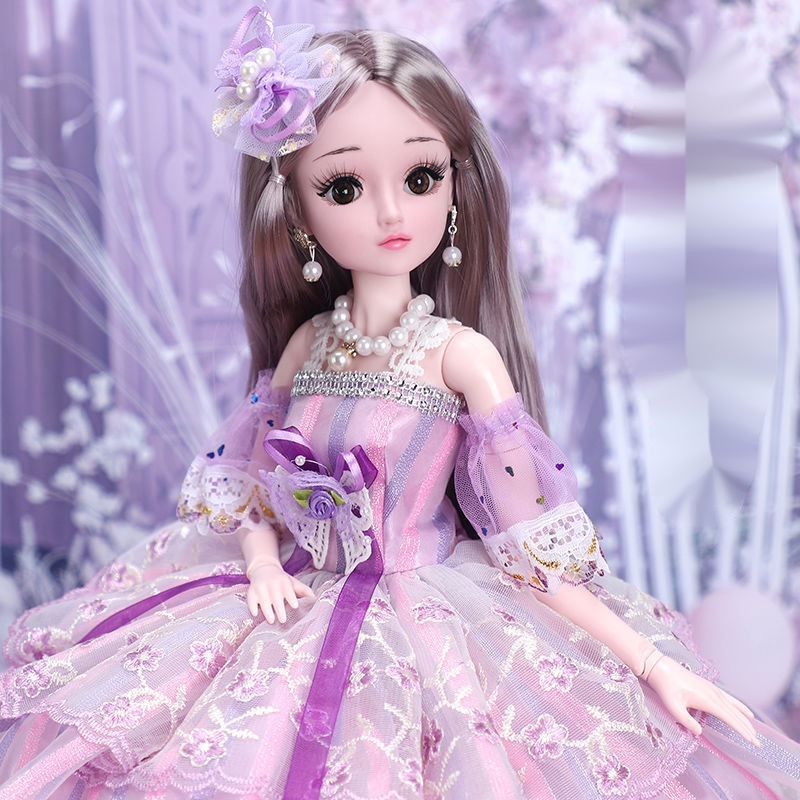 Búp Bê Barbie Mắt To Lấp Lánh Kích Thước 60cm