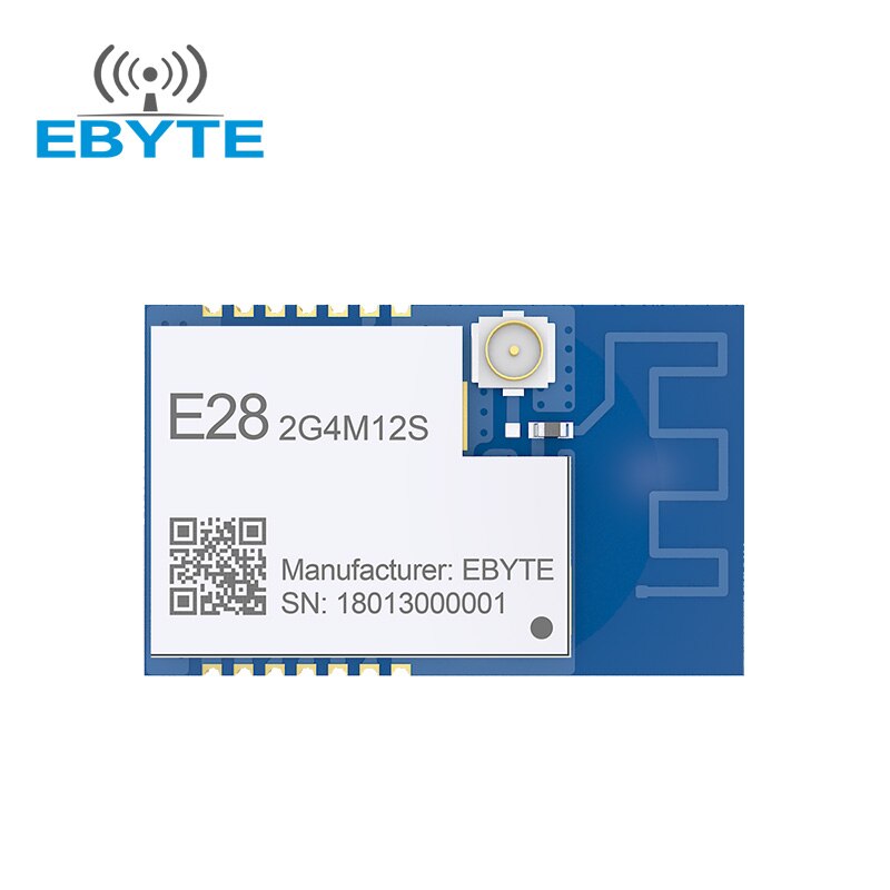 SX1280 LoRa Wireless Bluetooth Module 2.4GHz Long Range EBYTE E28-2G4M12S FLRC GFSK Low Power Consumption IPEX PCB Antenna