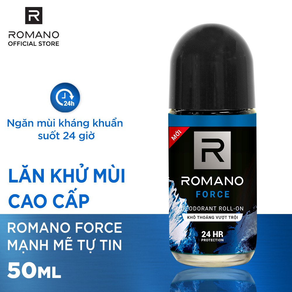 Lăn Khử Mùi Romano 40ml/ 50ml