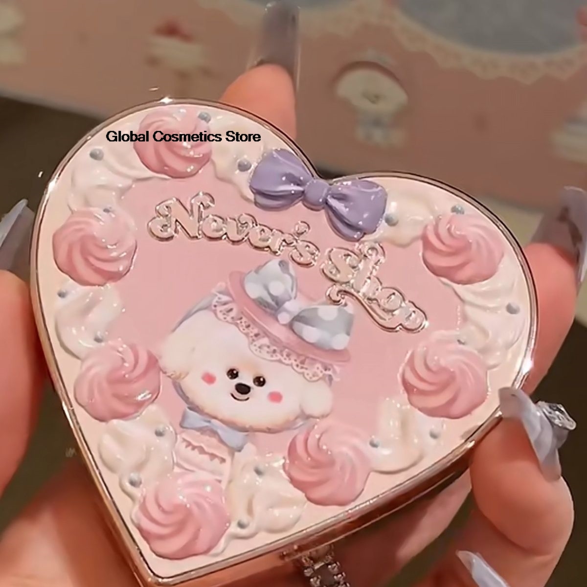 Wenefang%20Fashion%20Flower%20Knows%20Nevers%20Shop%20Series%20Embossed%20Matte%20Blush%20Pigmented%20Fine%20Powder%20Smooth%20Makeup%20-%20Image%205