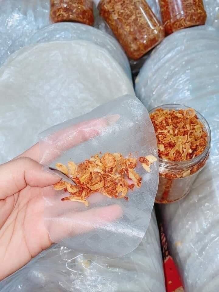 COMBO BÁNH TRÁNG PHƠI SƯƠNG MUỐI HÀNH PHI (COMBO GHIỀN)