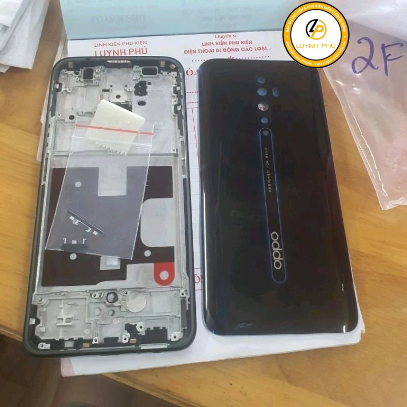 Vỏ Oppo reno 2F có khay sim khung sườn