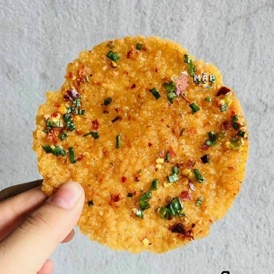 Cơm Cháy Chiên Mắm Hành Ớt giòn rụm thơm ngon [1 Gói 3 miếng]
