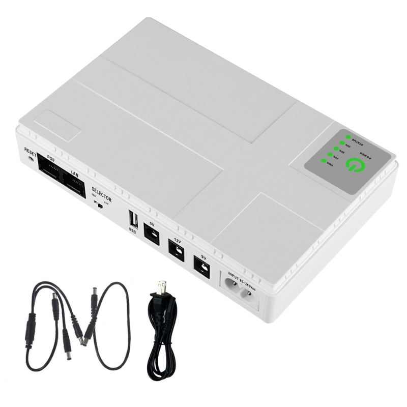 Cung cấp điện liên tục up Pin dự phòng cho camera an ninh Bộ định tuyến Wi-Fi