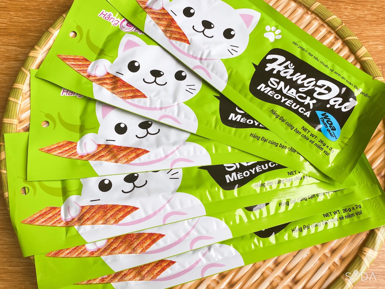 snack cá mèo món ăn vặt cổng trường