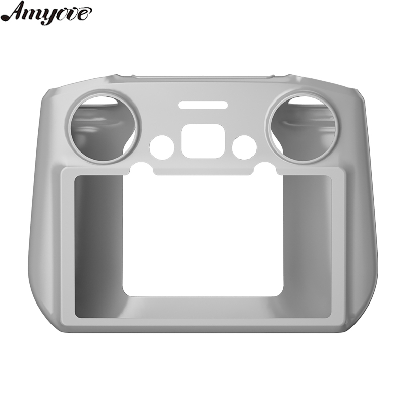 Protective Case Silicone Skin Cover Compatible For Dji Mini 3 Pro Rc With Screen Remote Control Dust Cover
