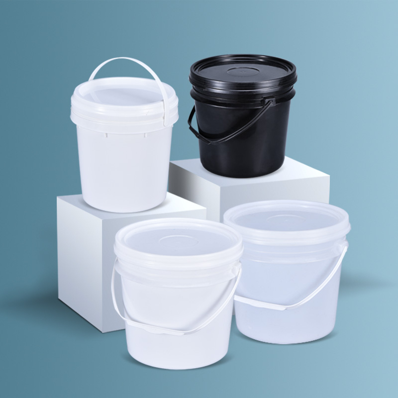 【Direct-sales】 1pcs 2l Food Grade Plastic Bucket With Lid And Leakproof Storage Container For Oil Bpa Free.